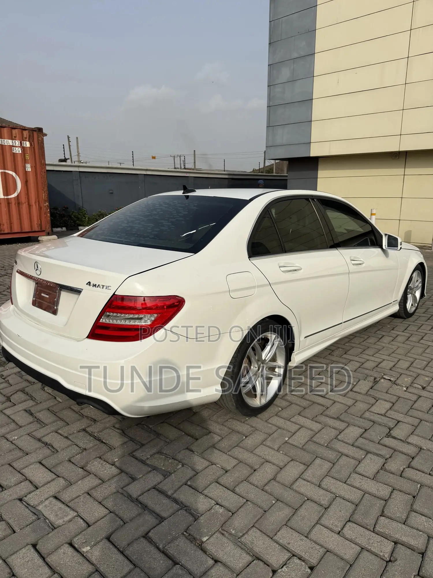 Mercedes-Benz C300 Luxury 4Matic Sedan AWD (3.5L 6cyl 7A) 2013 White