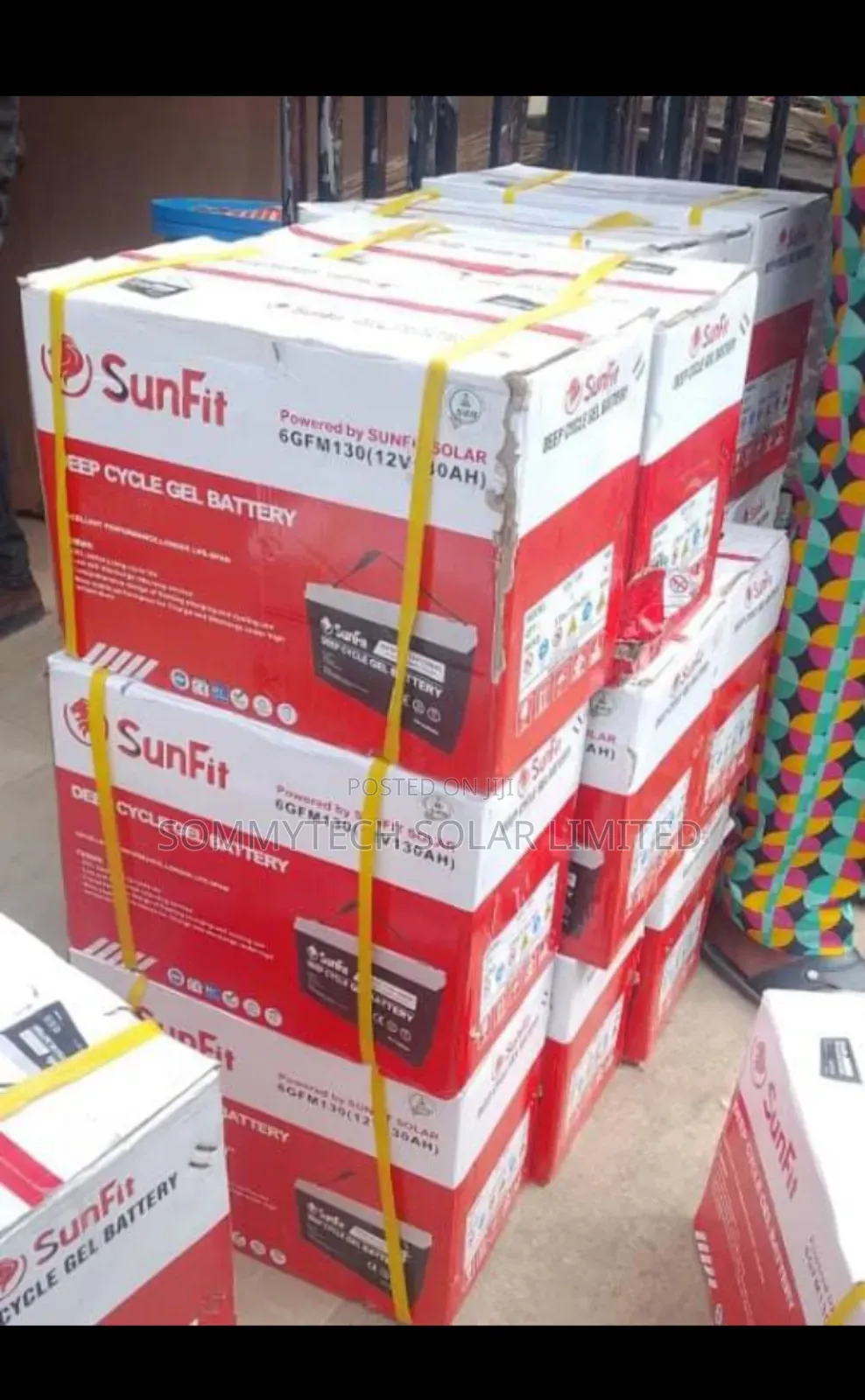 130ah Sunfit Gel Battery