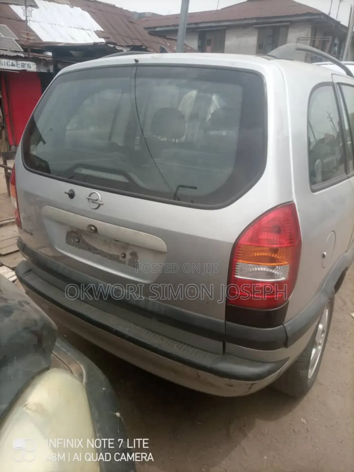 Opel Zafira 2005 Silver