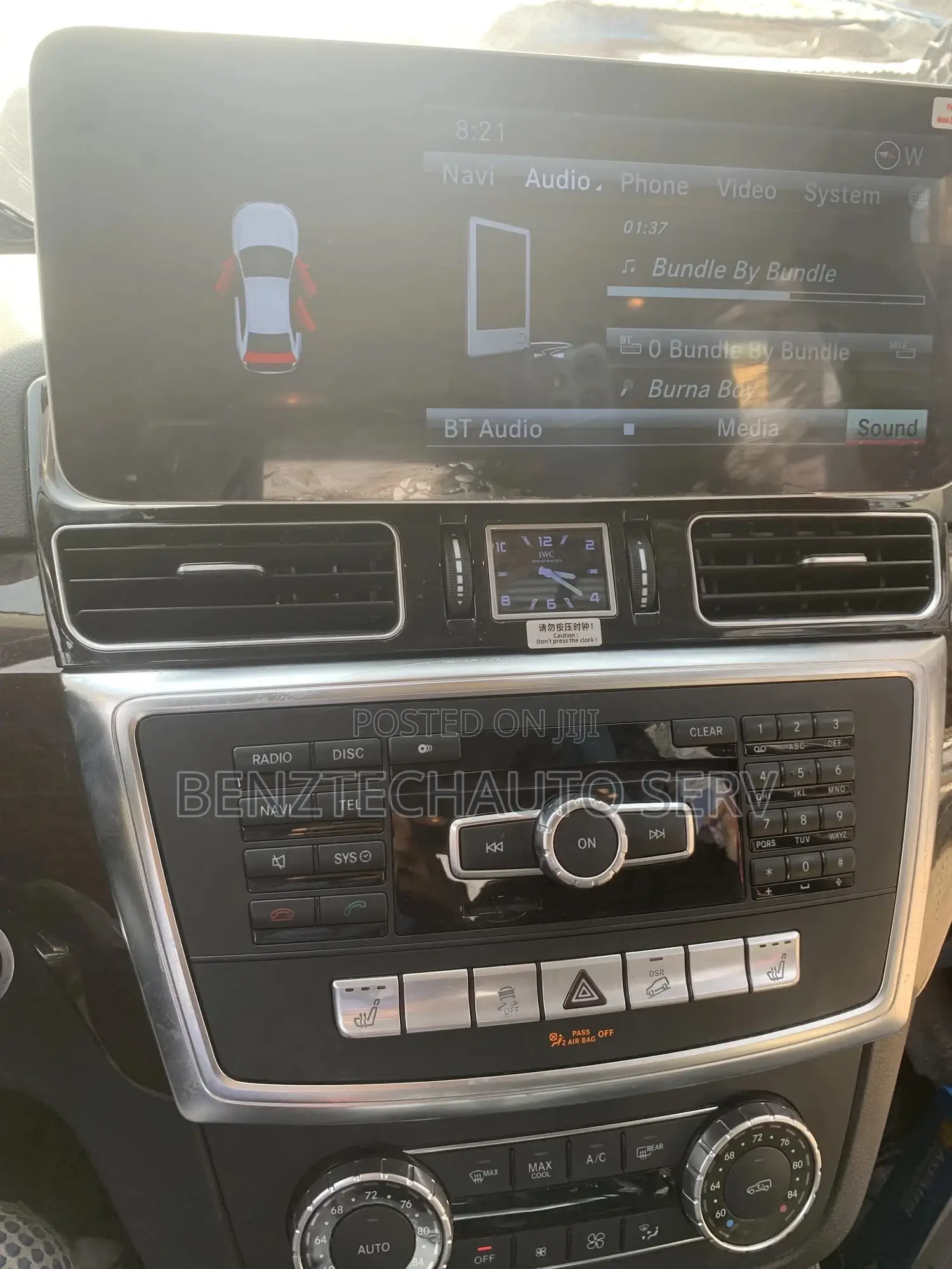 Ml Mercedes Benz Long Android Screen
