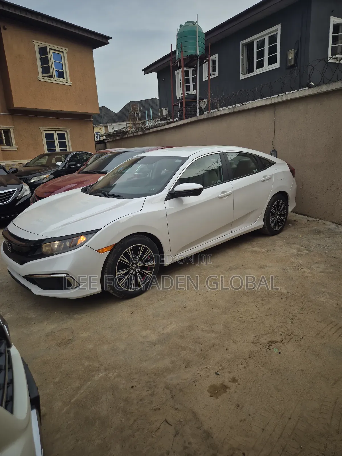 Honda Civic LX Hatchback 2019 White