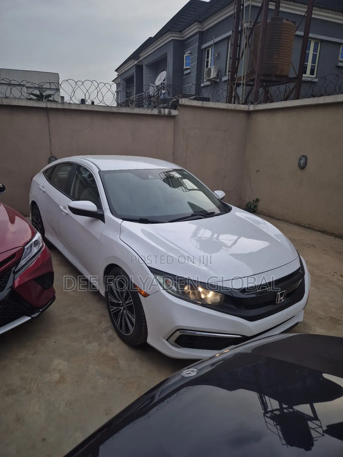 Honda Civic LX Hatchback 2019 White