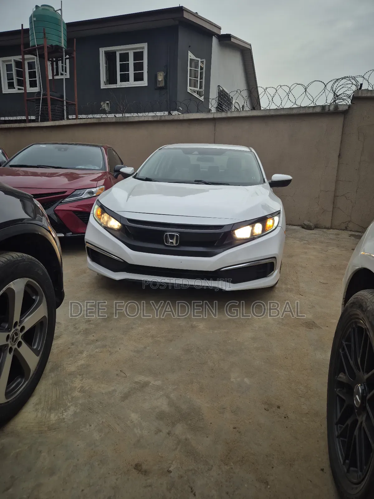 Honda Civic LX Hatchback 2019 White
