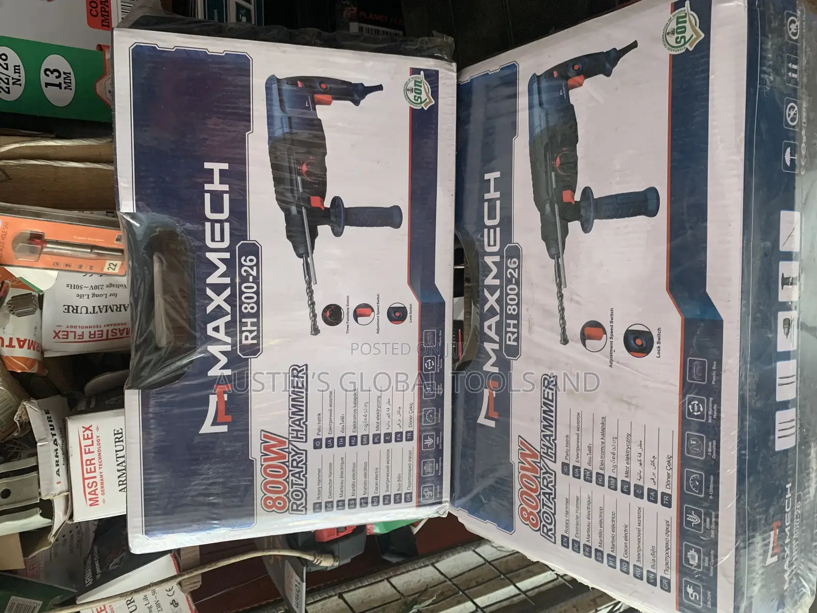 Maxmech Rotary Hammer 800w