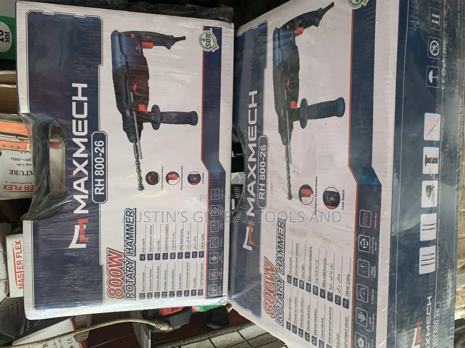 Maxmech Rotary Hammer 800w
