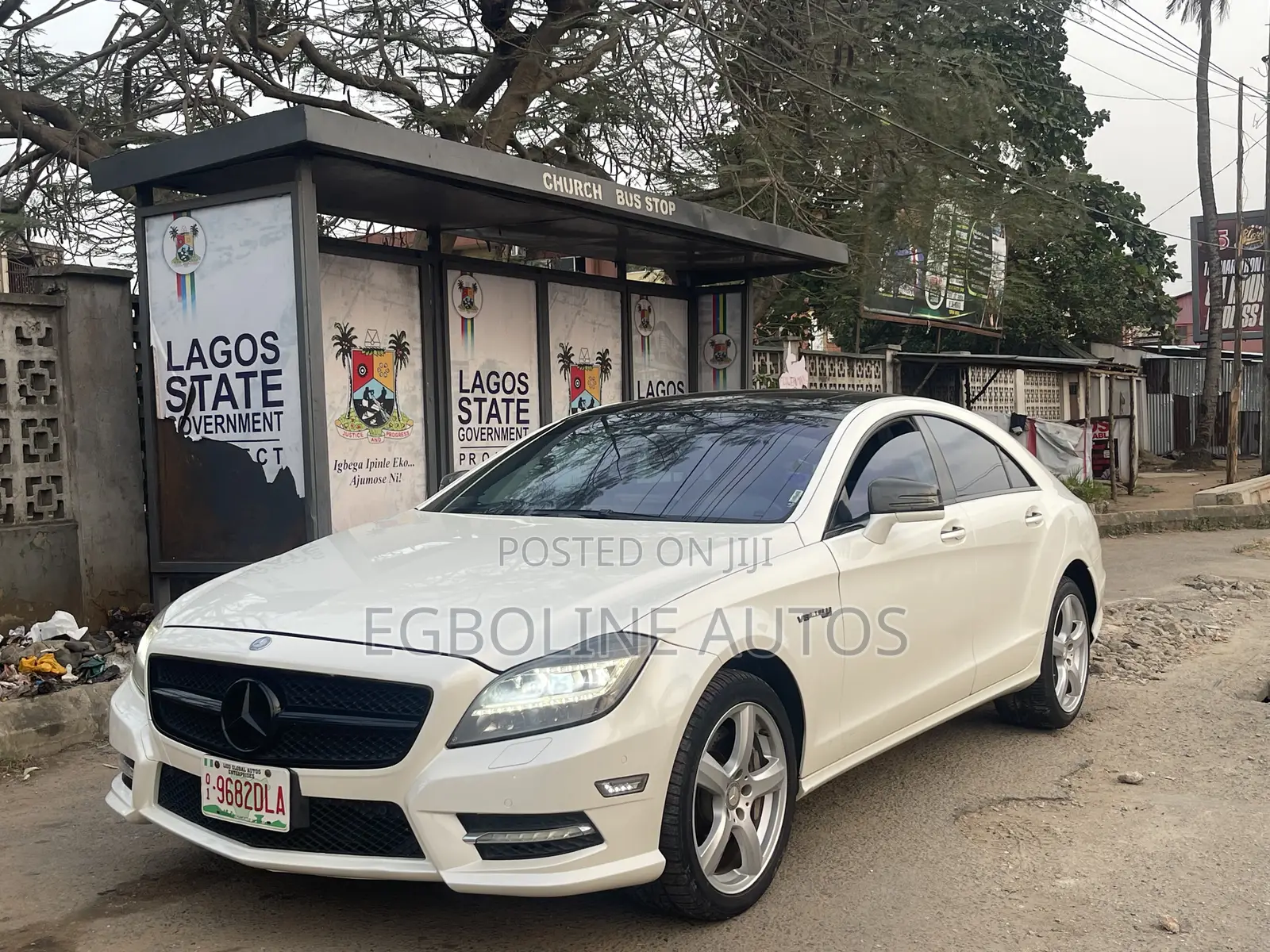 Mercedes-Benz CLS 550 4MATIC 2012 White