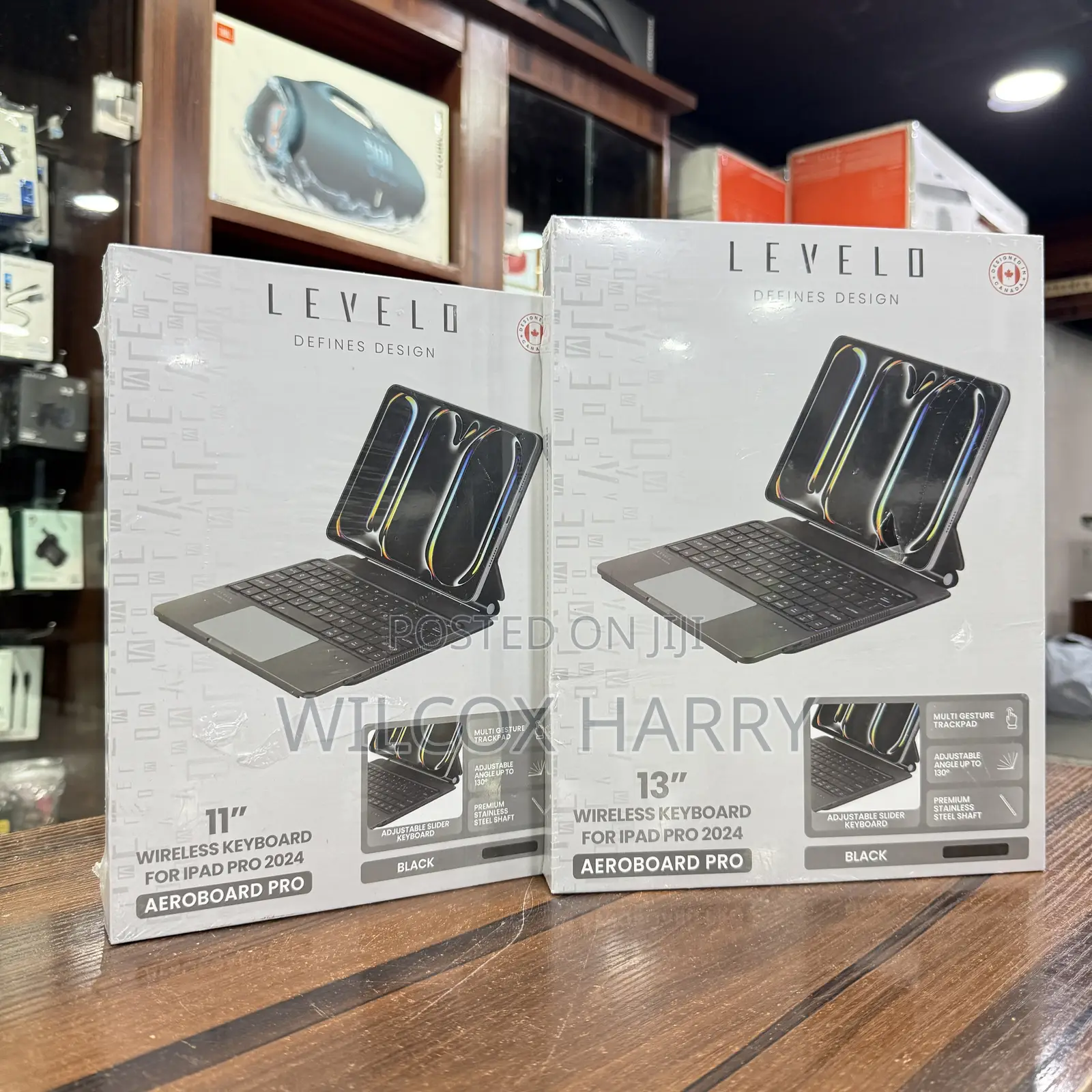 Levelo Wireless Keyboard for iPad Pro 11inch 13inch