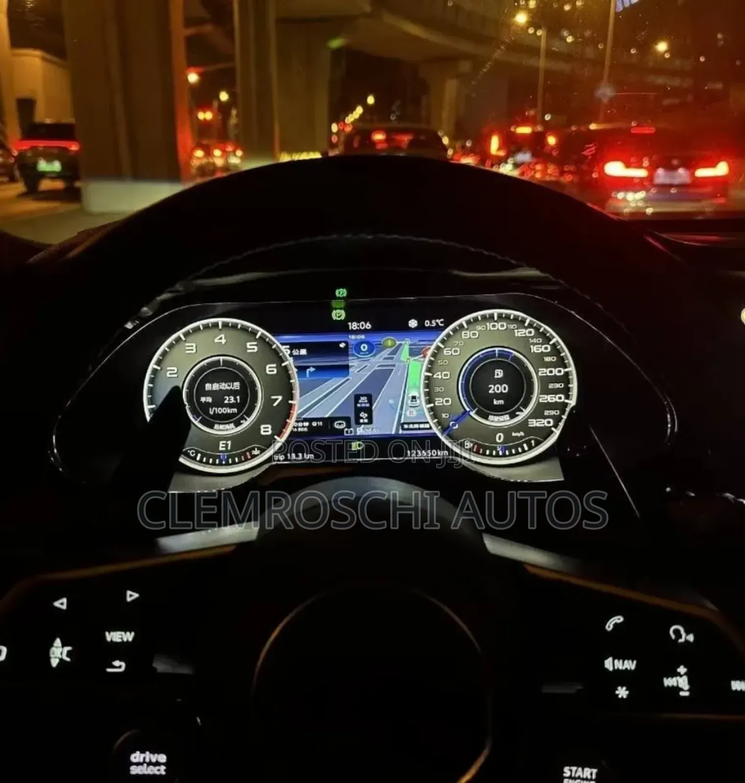High Quality Certified Complete New Digital Speedometer Clock Audi A3