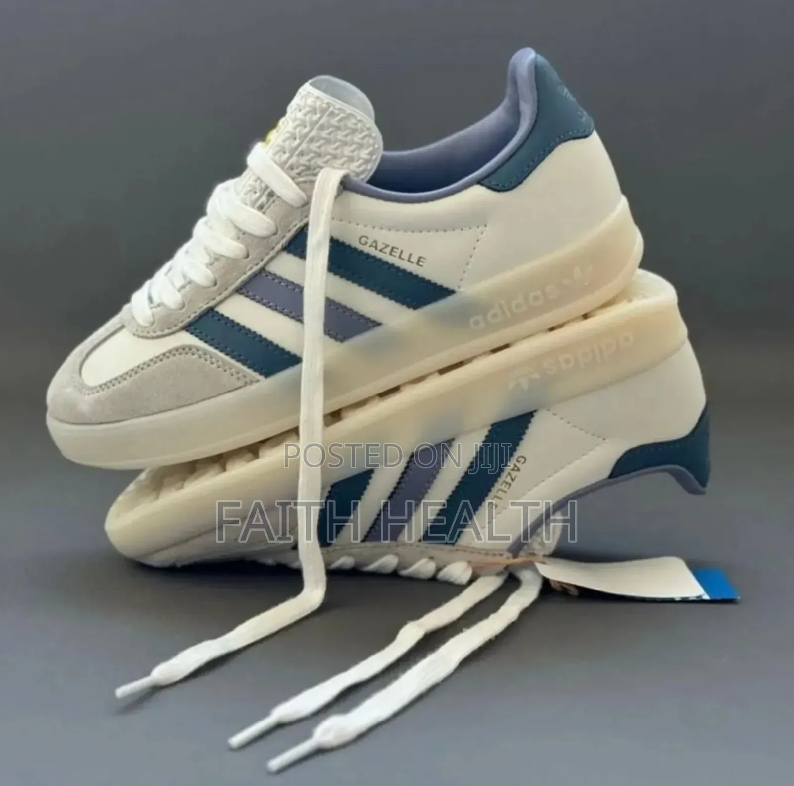 *Adidas Gazelle Indoor “Core White