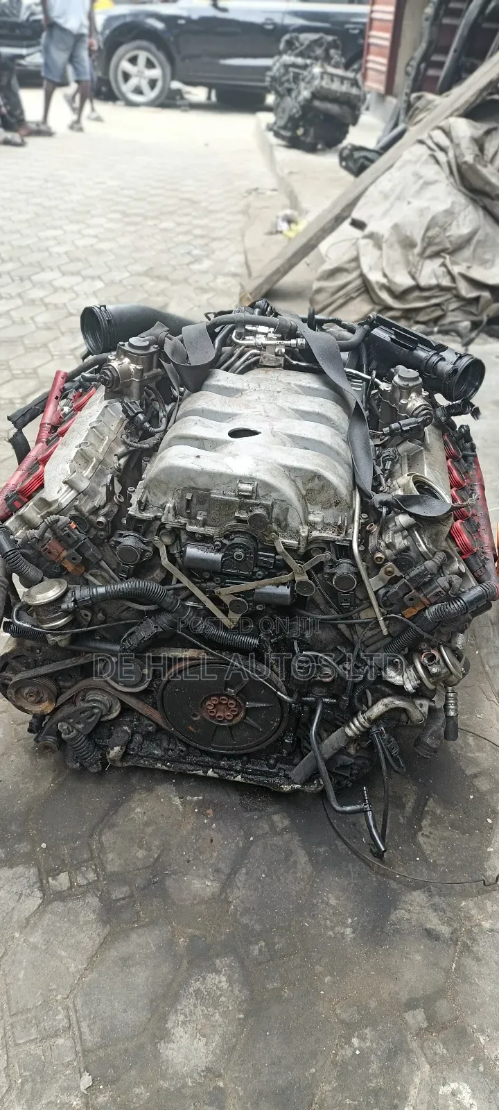 V8 Engine Audi Q7