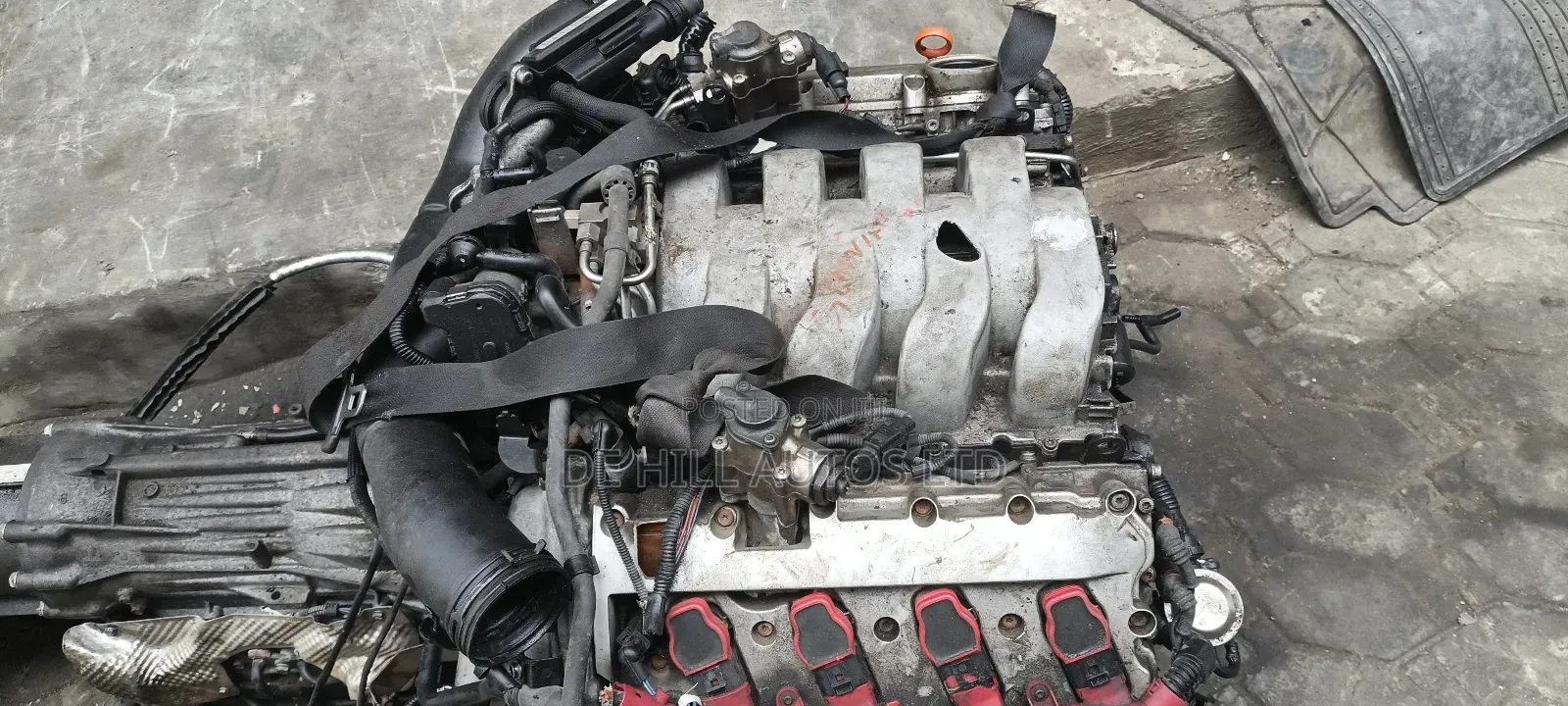 V8 Engine Audi Q7