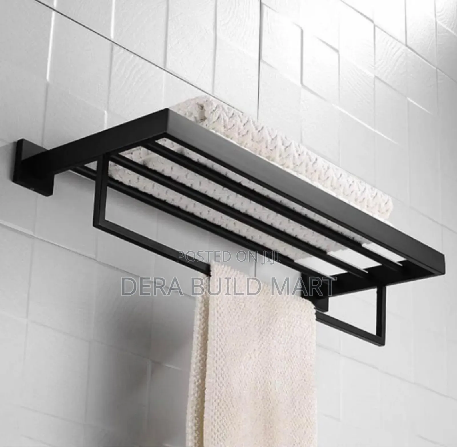 Wall Mounted Foldable Bathroom Towel Rack