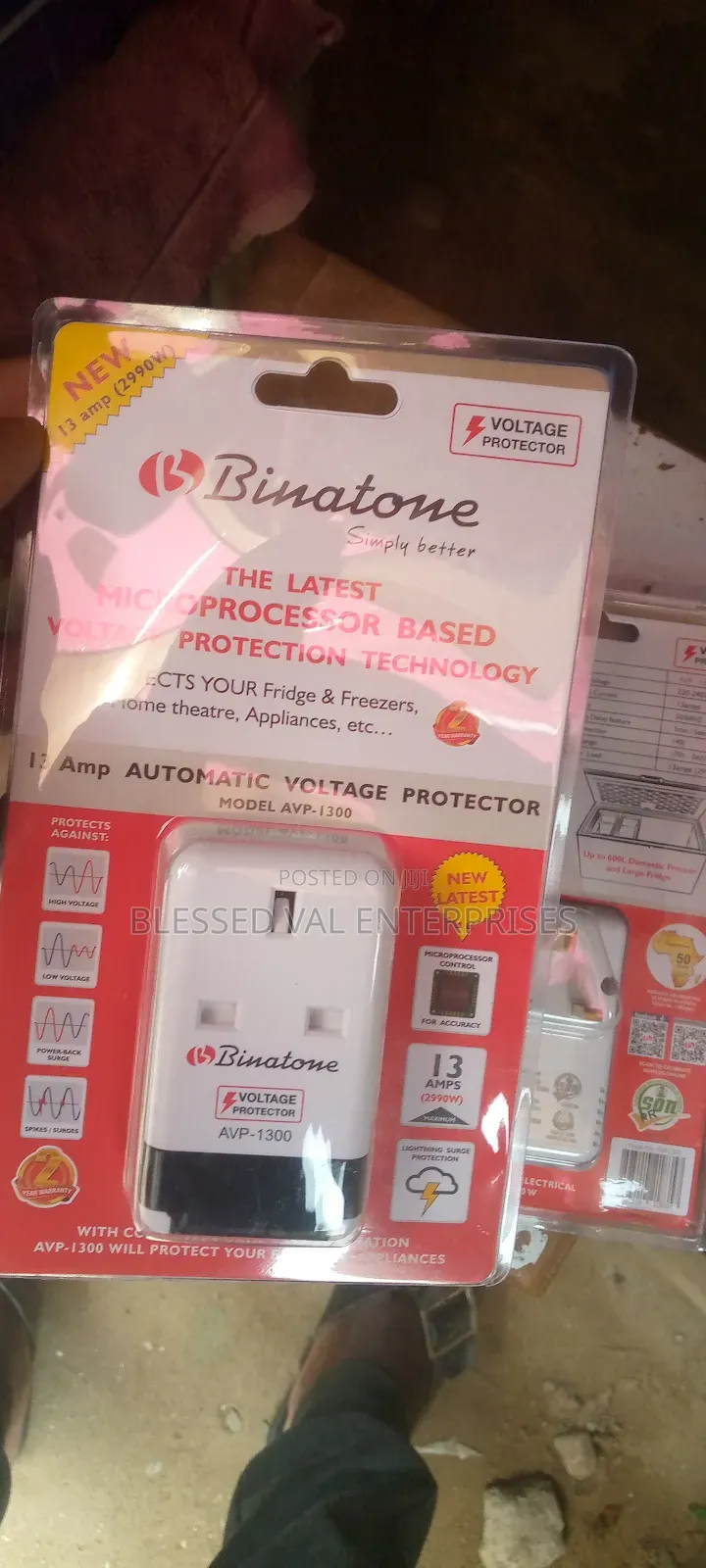 13a Binatone Tv Guard Voltage Protector