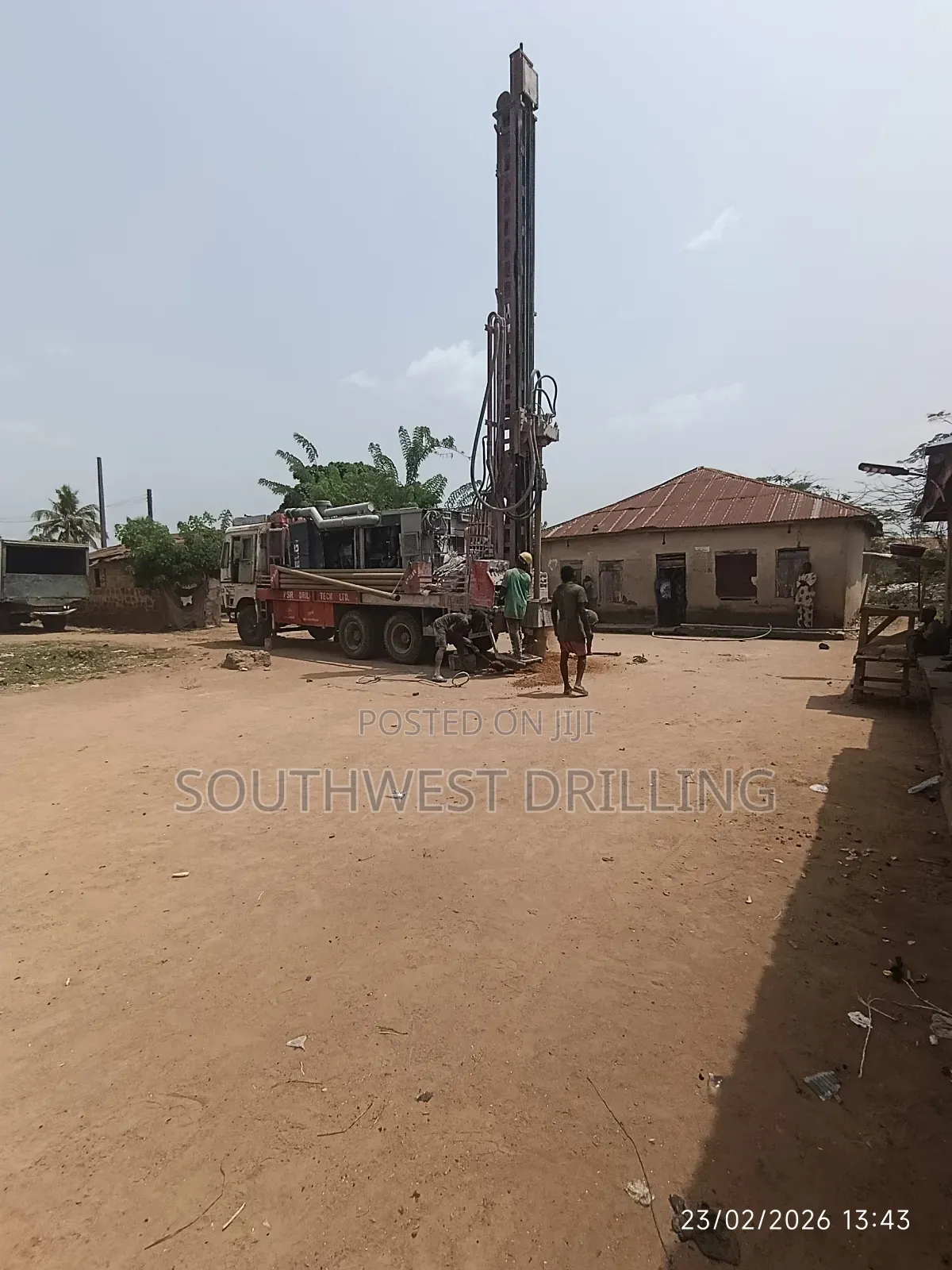 Borehole Drilling at Moniya, Akinyele,Olosa Oko, Alabata, Alero, Ijaye