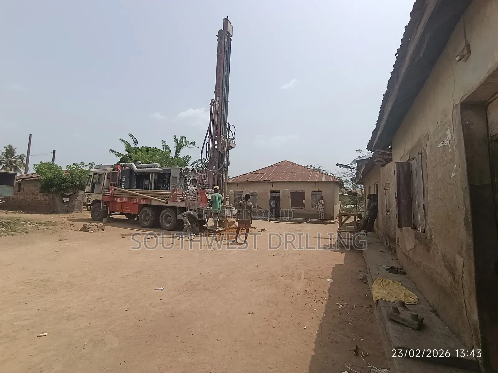 Borehole Drilling at Moniya, Akinyele,Olosa Oko, Alabata, Alero, Ijaye