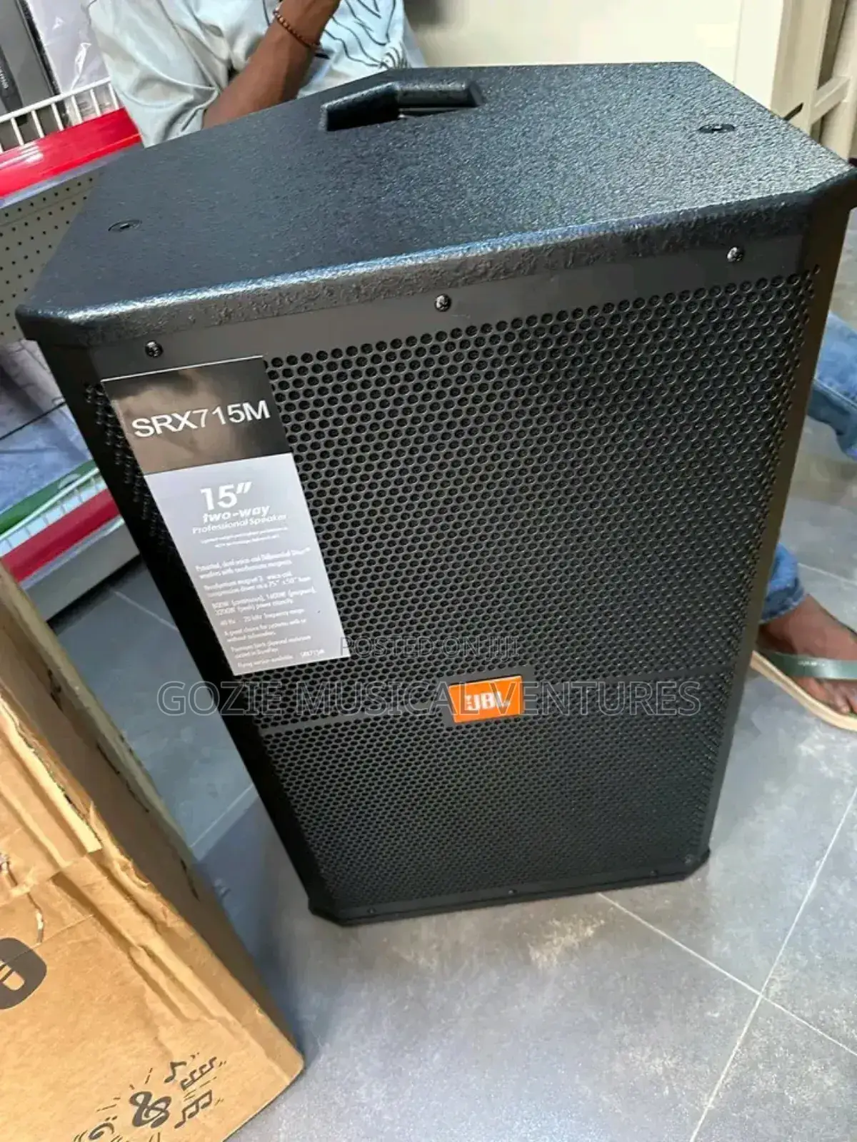 JBL 15inch Floor Monitor Speaker SRX 715 With Quality Sound