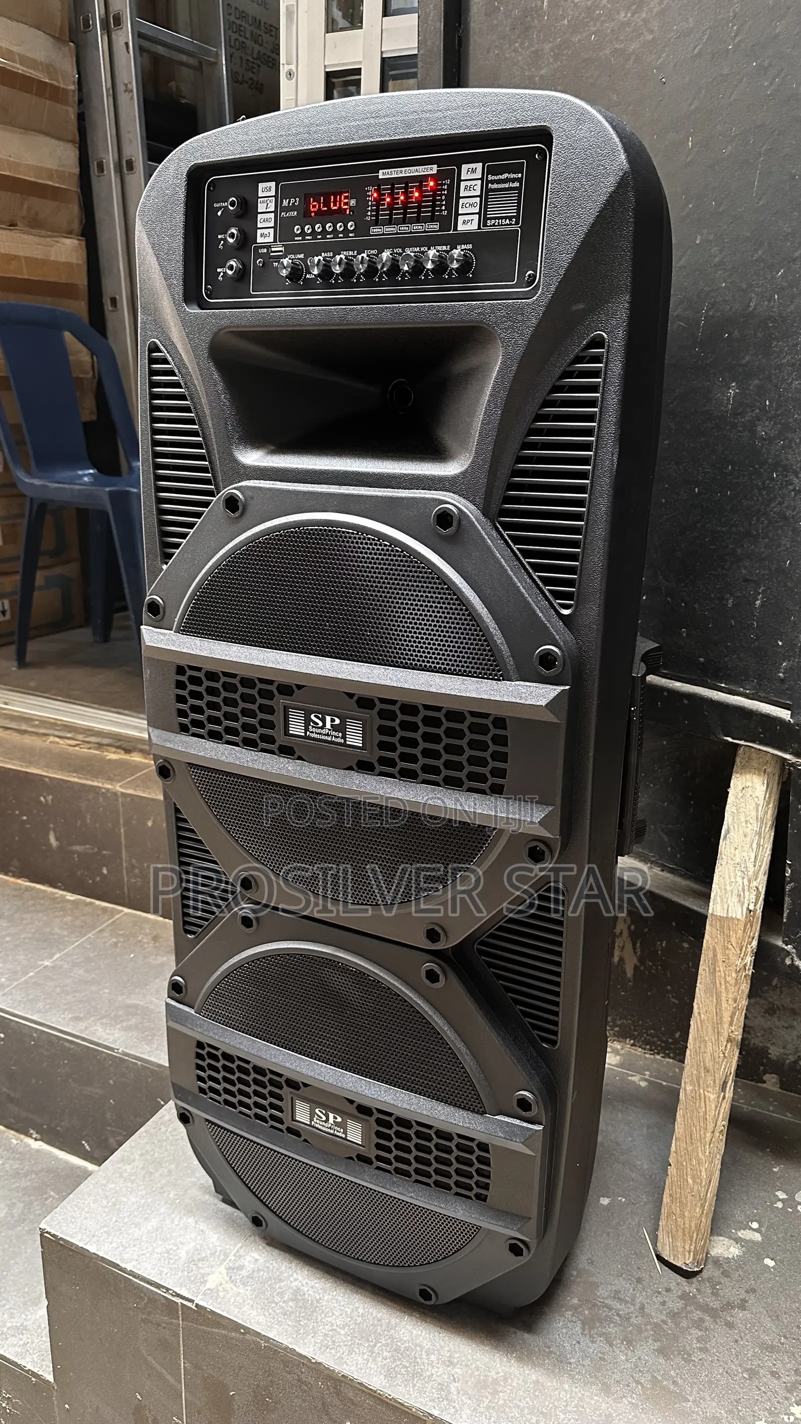 Soundprince Double 15inches Public Address System