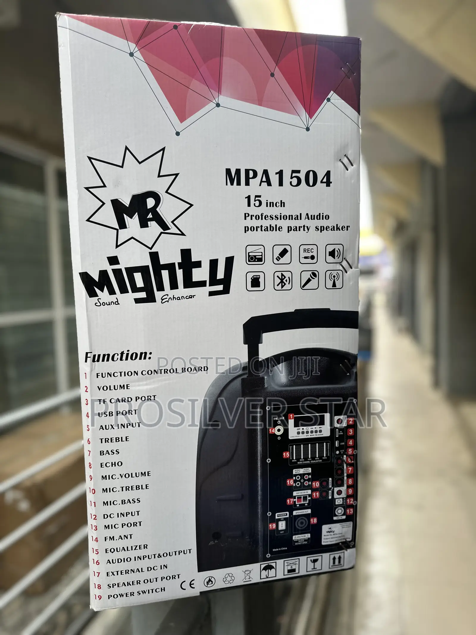 Mighty Pro 15inches Public Address System