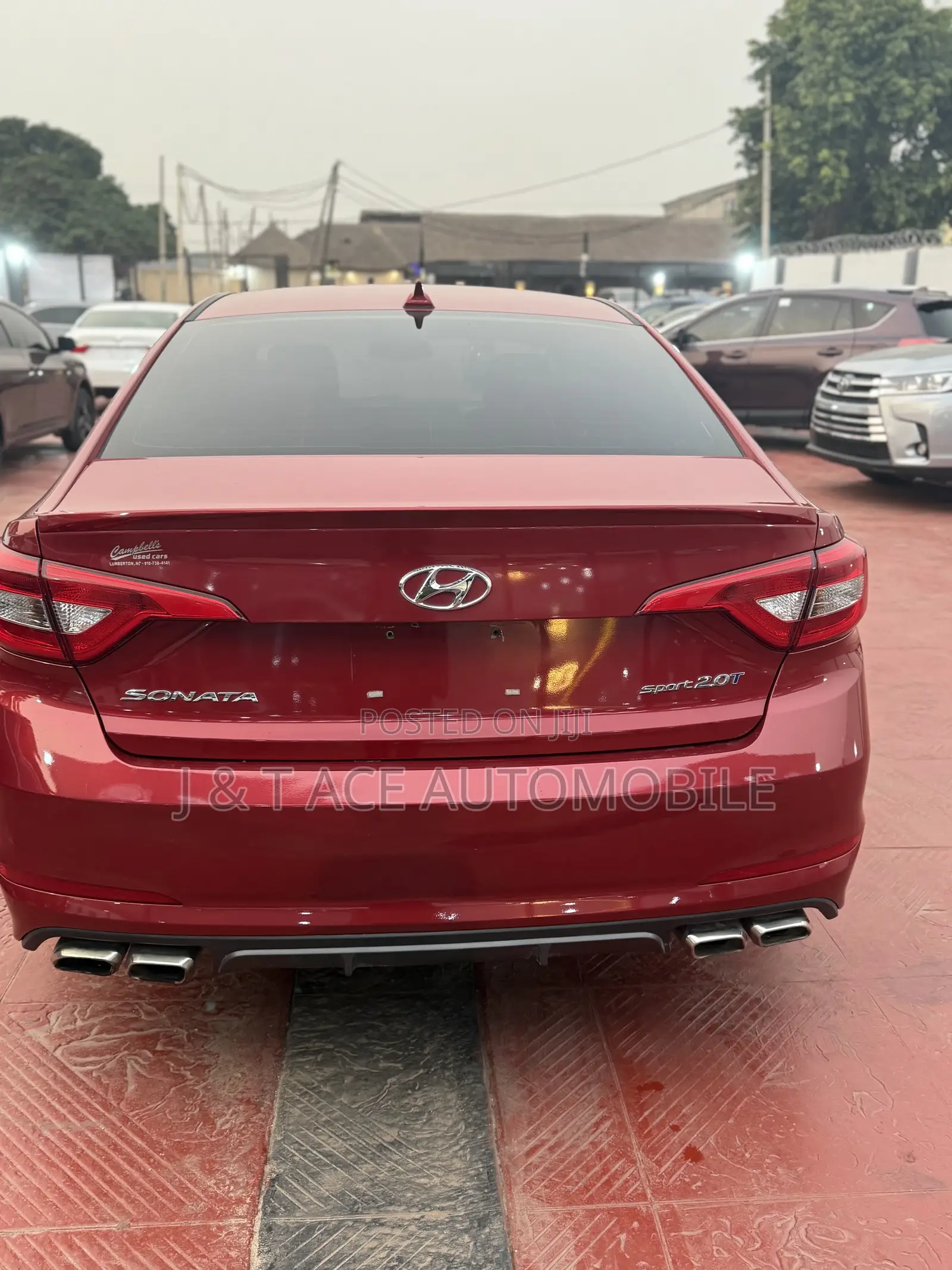 Hyundai Sonata 2017 Red