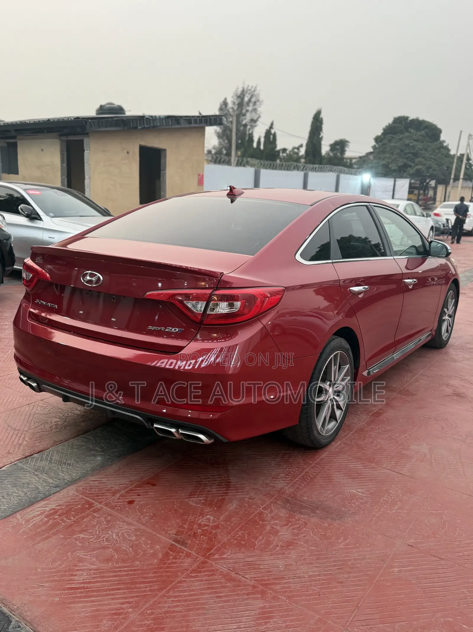 Hyundai Sonata 2017 Red