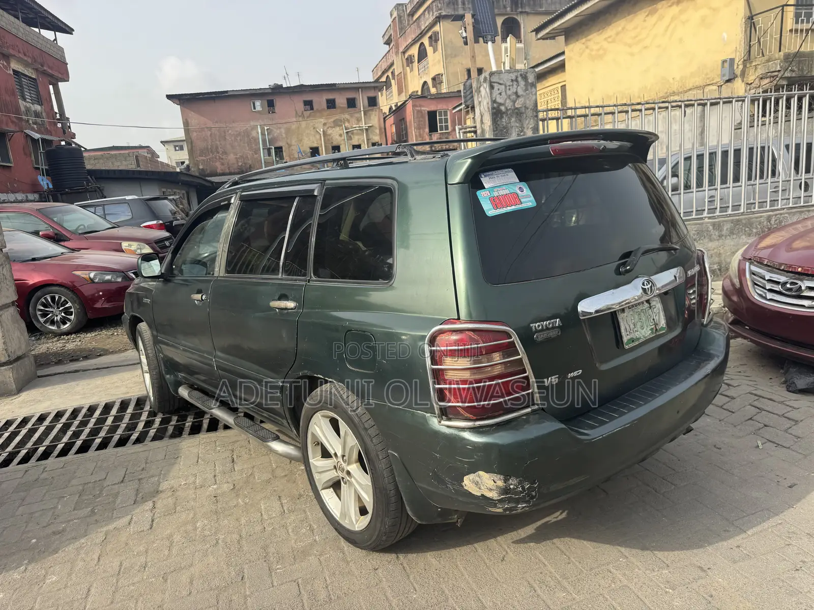 Toyota Highlander V6 AWD 2004 Blue