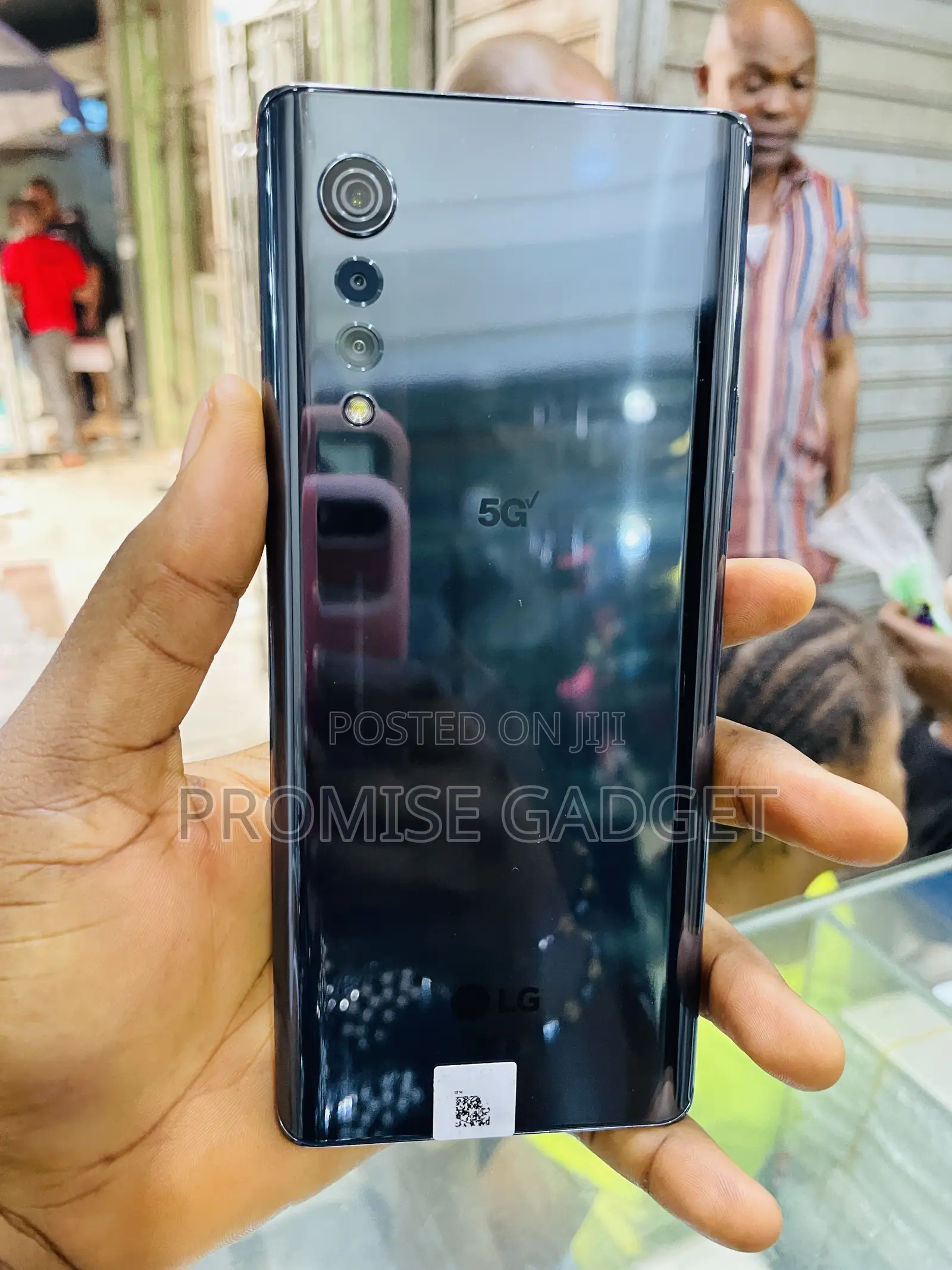 LG Velvet 128 GB Black