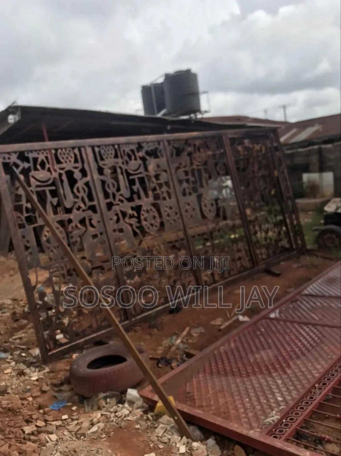 Wrought Iron Gate