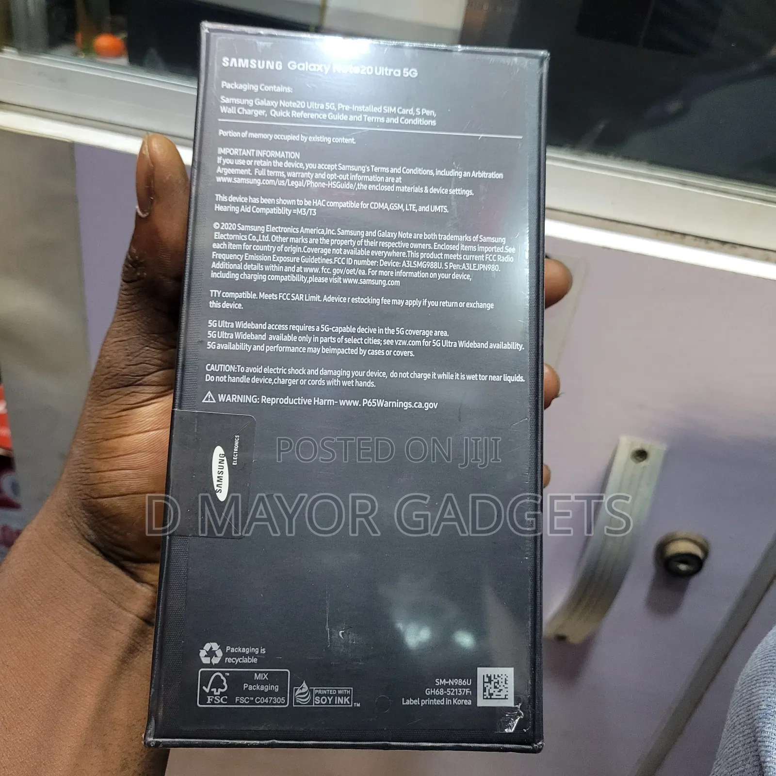 New Samsung Galaxy Note 20 Ultra 5G 256 GB