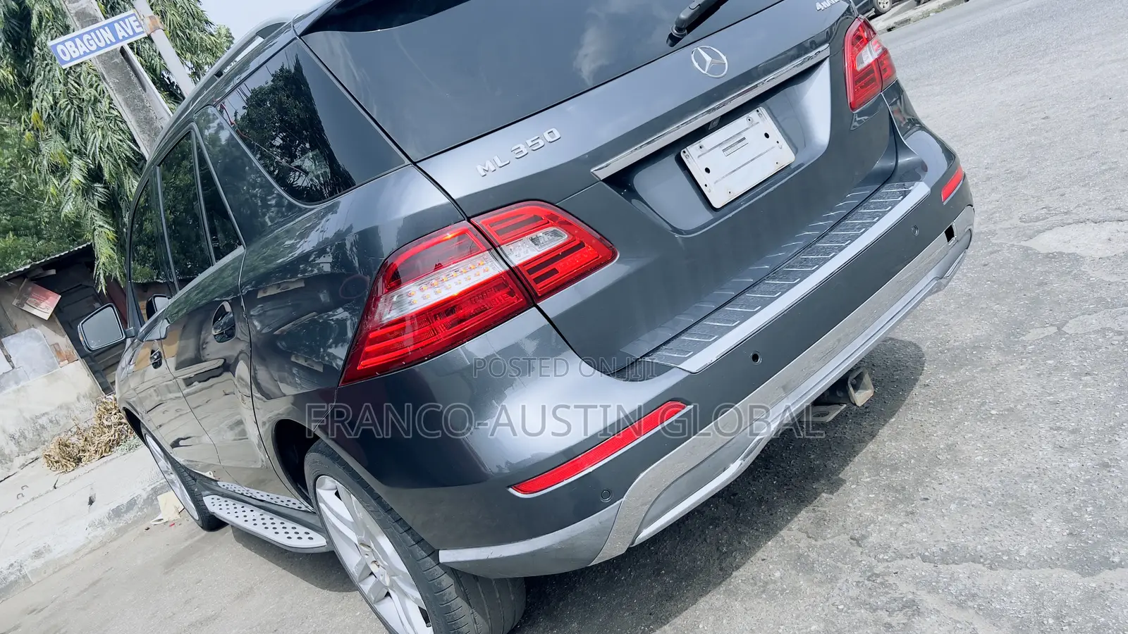 Mercedes-Benz M Class ML 350 4Matic 2013 Gray