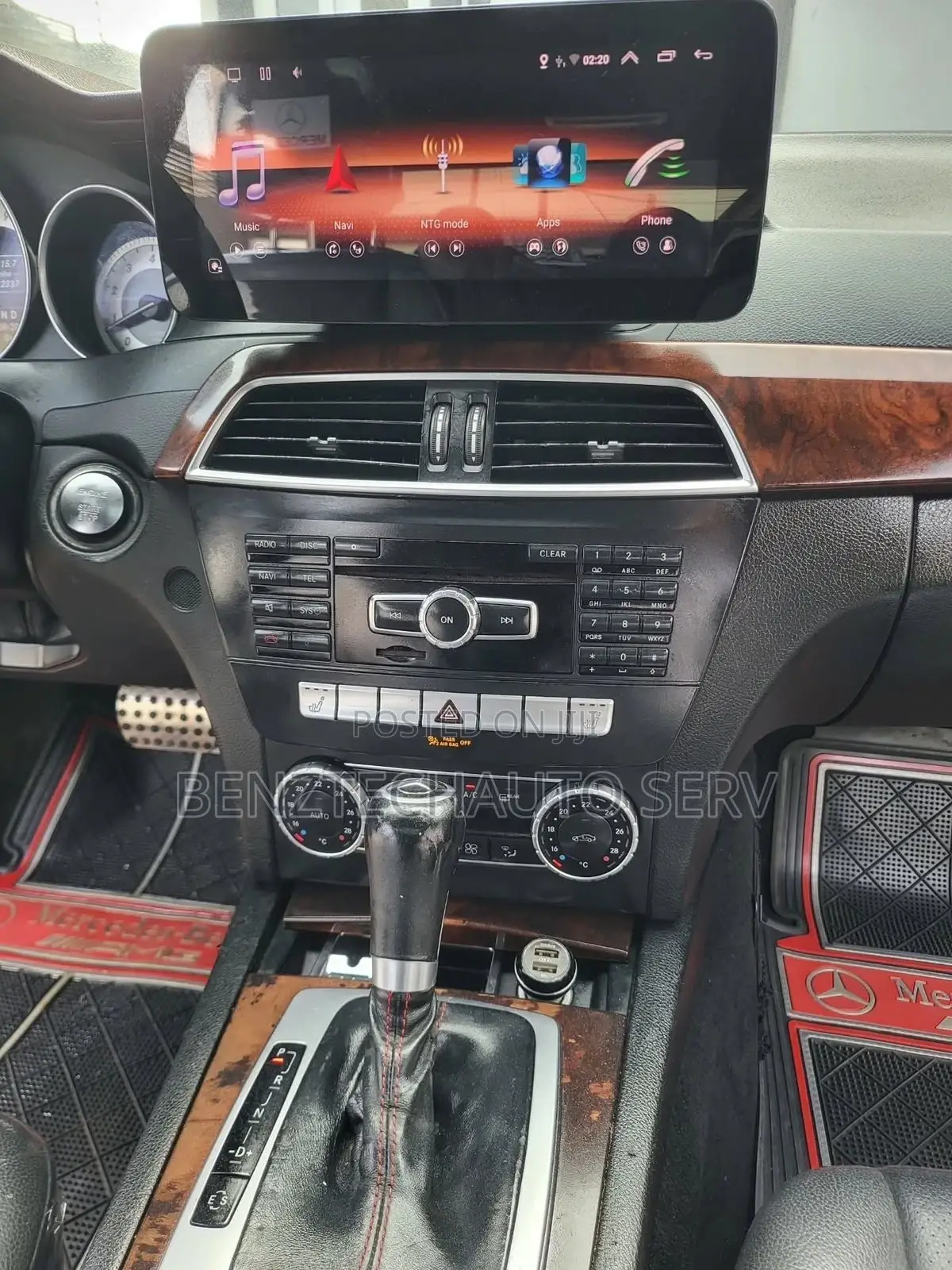 C300 2013 Android Stereo
