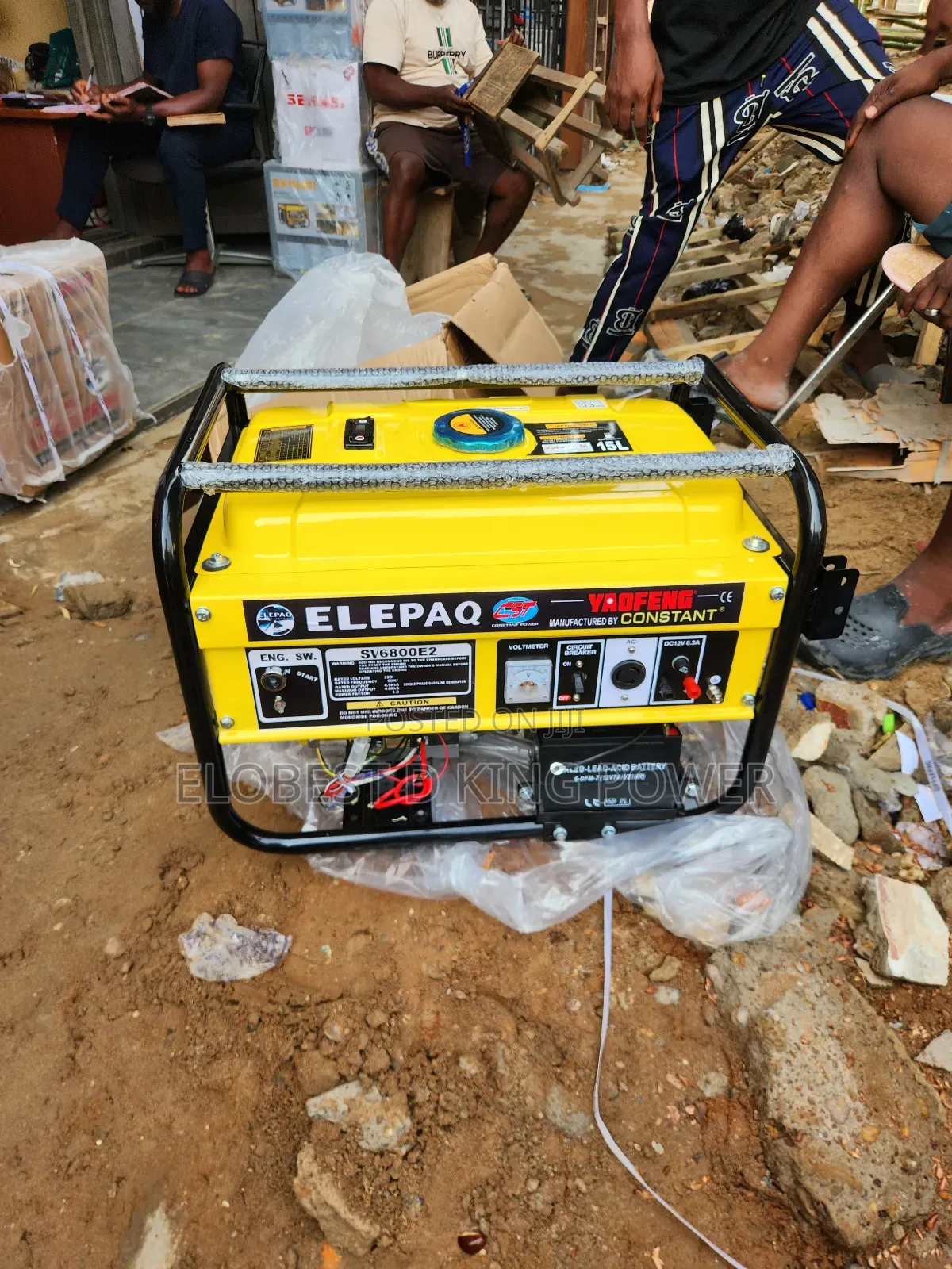 4.5kva Elepaq Generator 100% Pure Copper Coil 2 Years Warranty