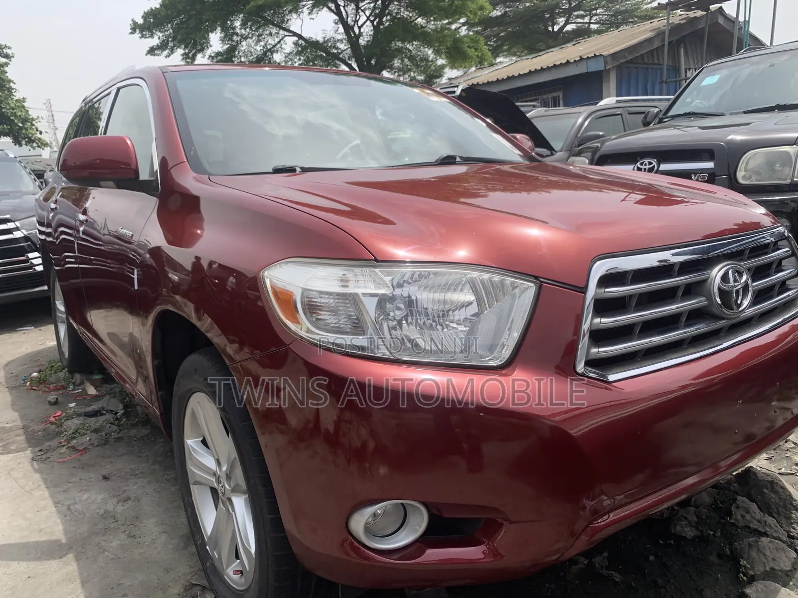 Toyota Highlander Limited 2010 Burgundy