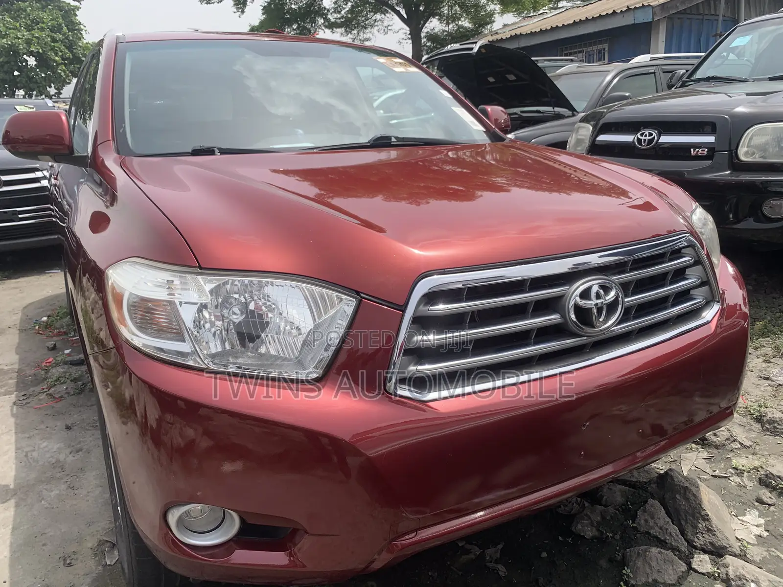 Toyota Highlander Limited 2010 Burgundy