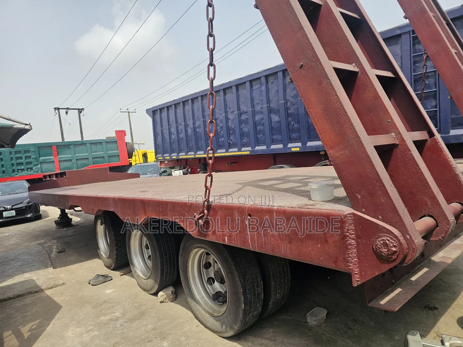 75ton Nigeria Uesd Lowbed