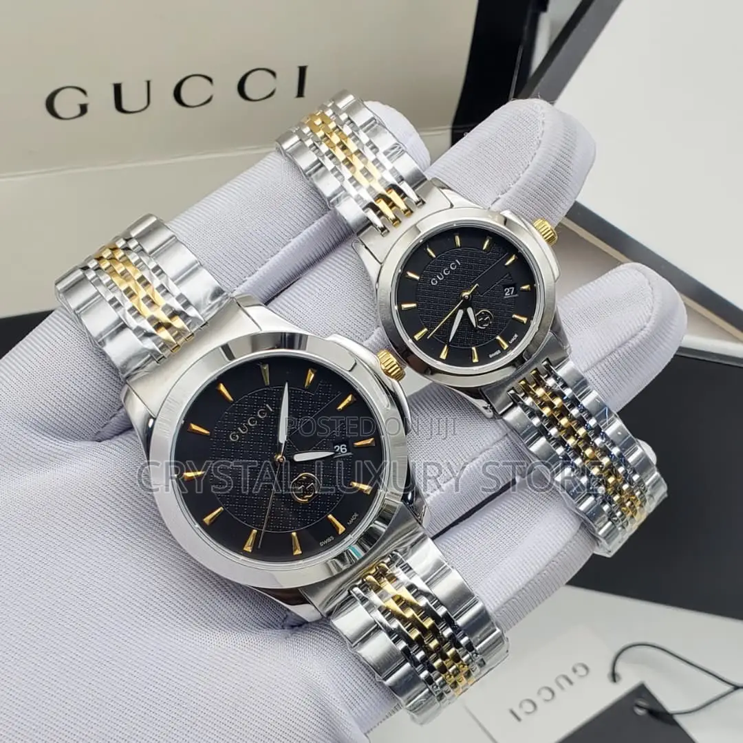 Gucci Quality Luxury Couples Set Wristwatch