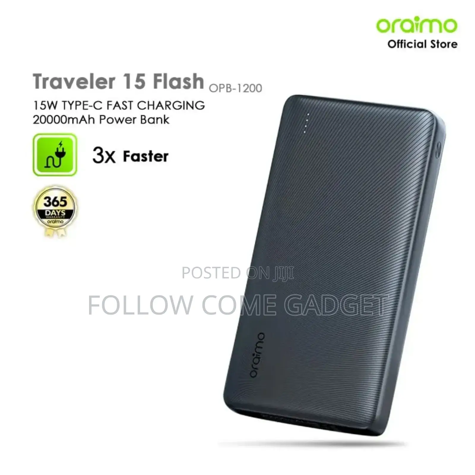 Oriamo Power Bank