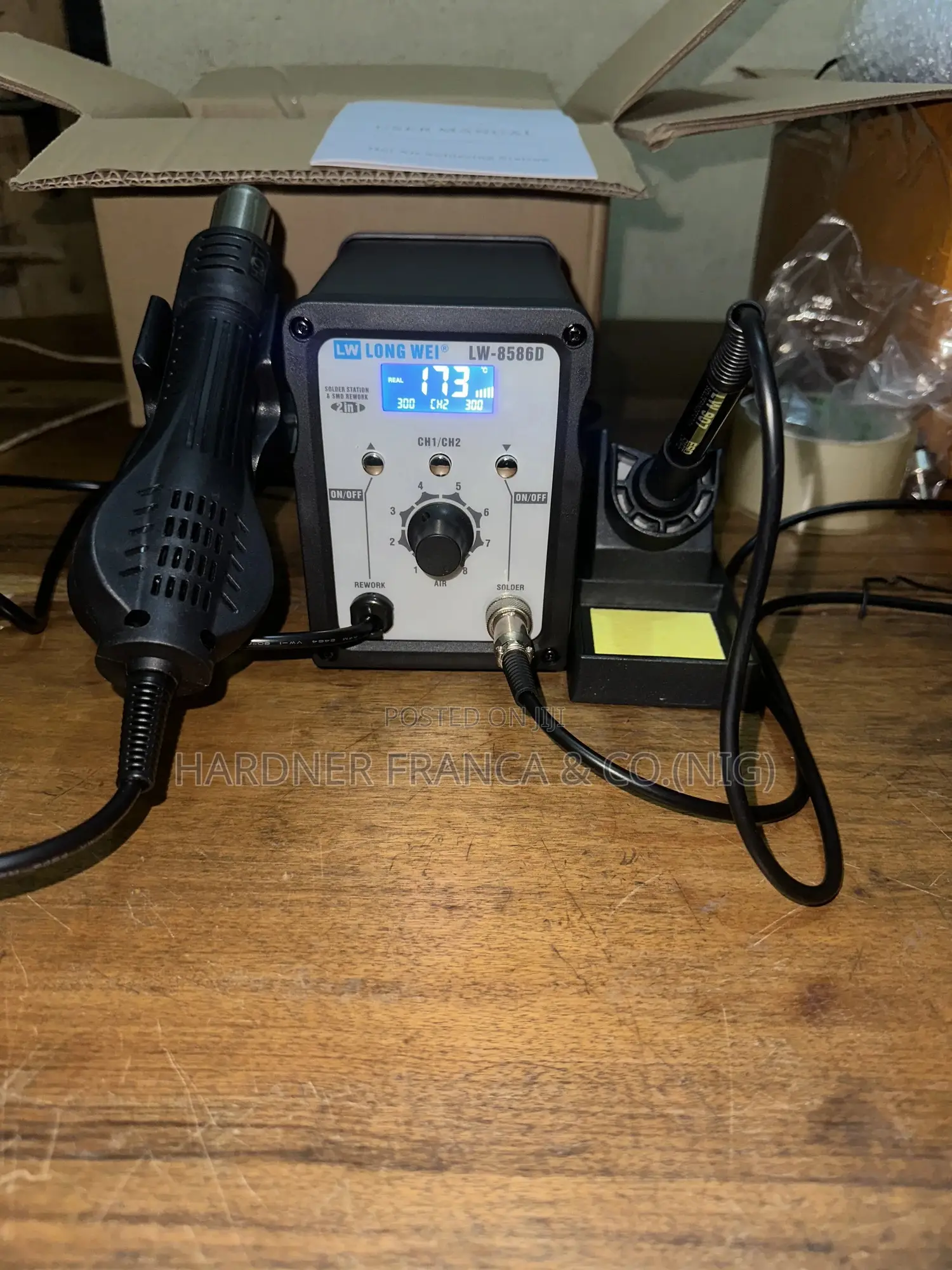 Soldering and SMD Rework Station 2 in 1