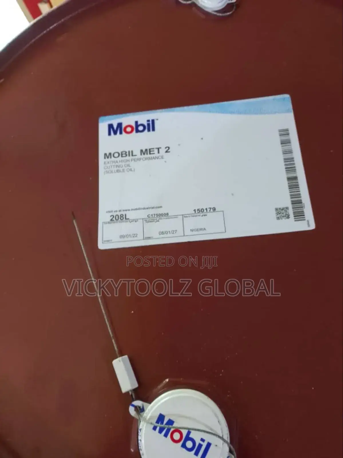 Mobil Met 2 High Performance Cutting Soluble Oil (208litres)