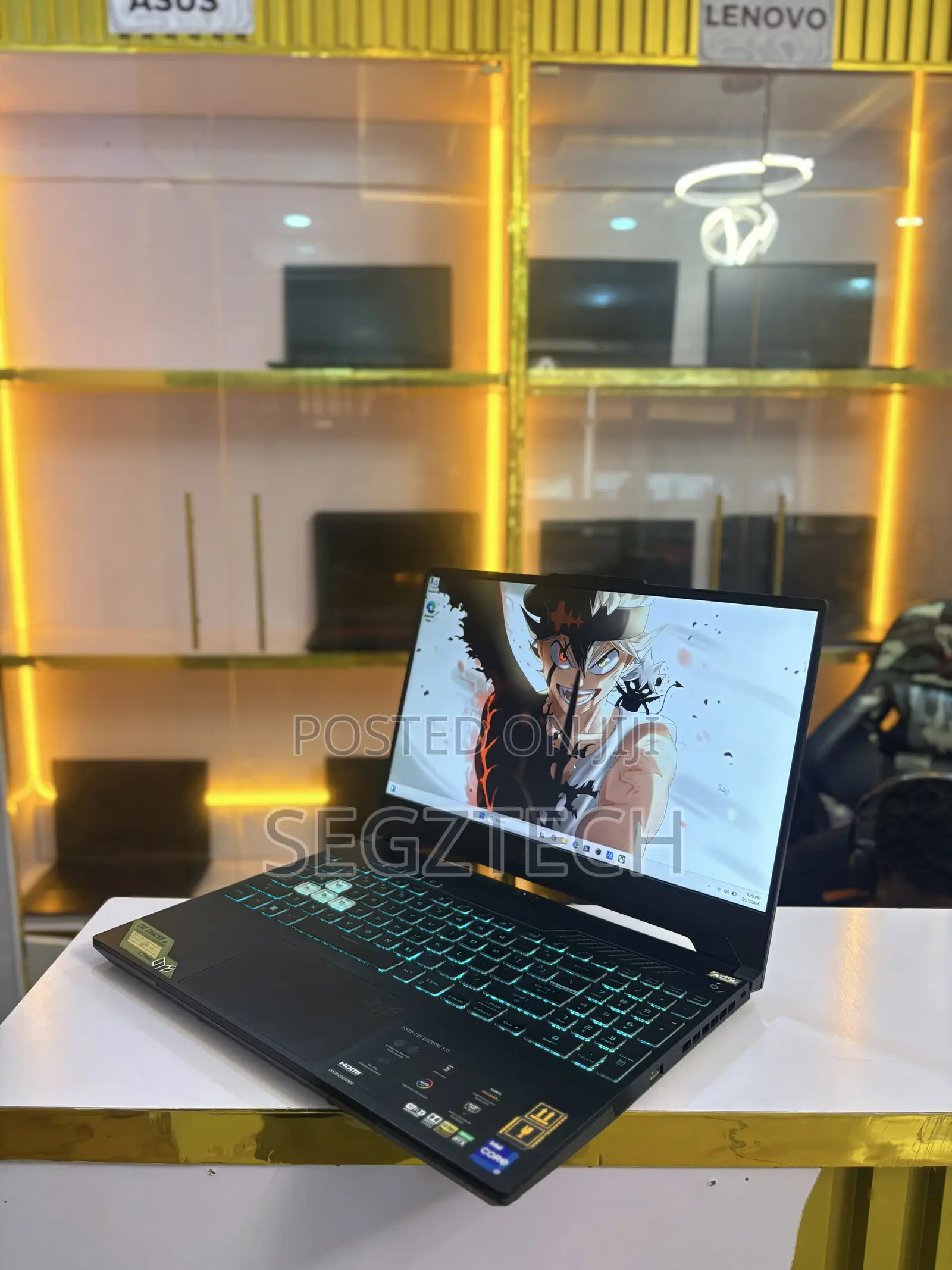 Laptop Asus TUF Gaming F16 16GB Intel Core i7 SSD 1T