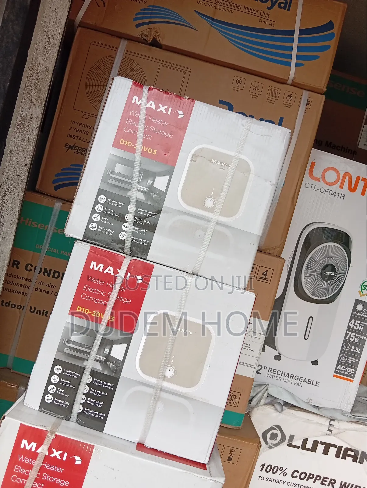 Maxi Water Heater Electric Compact D10 - 20dvd3