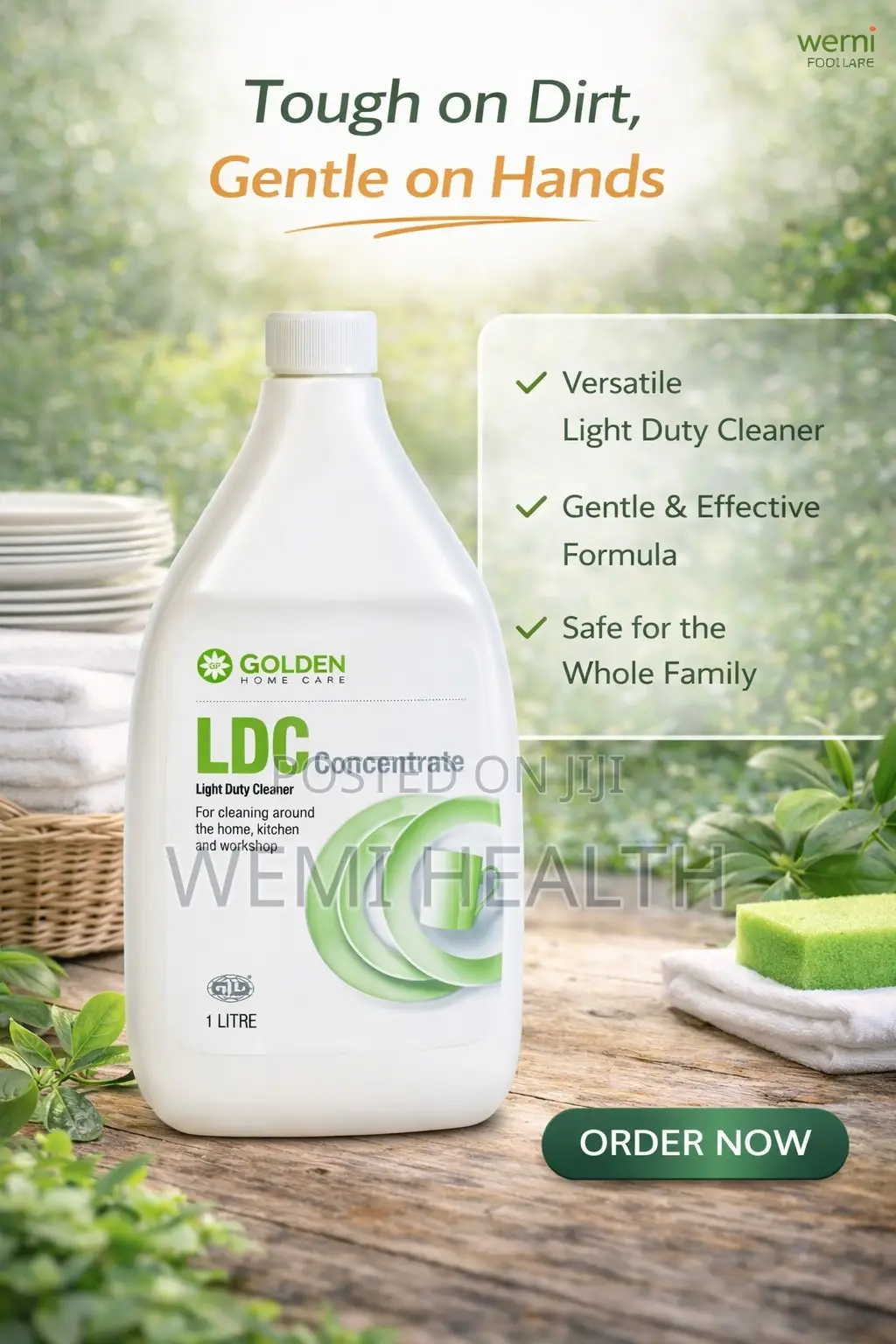 Light Duty Cleaner (Ldc) - 1 Litre (Single)