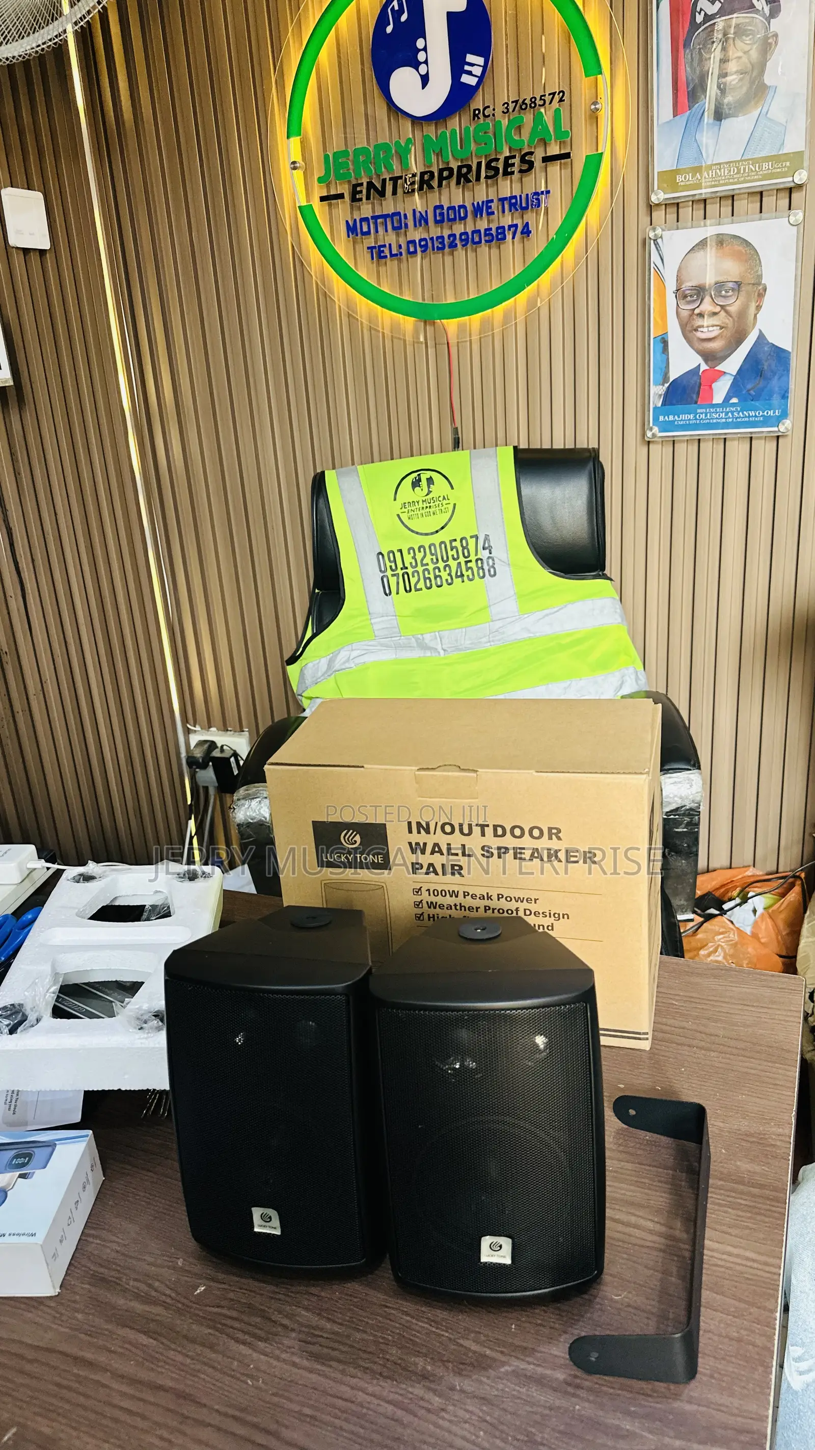 Lucky Tone All Weather Hanging Speakers