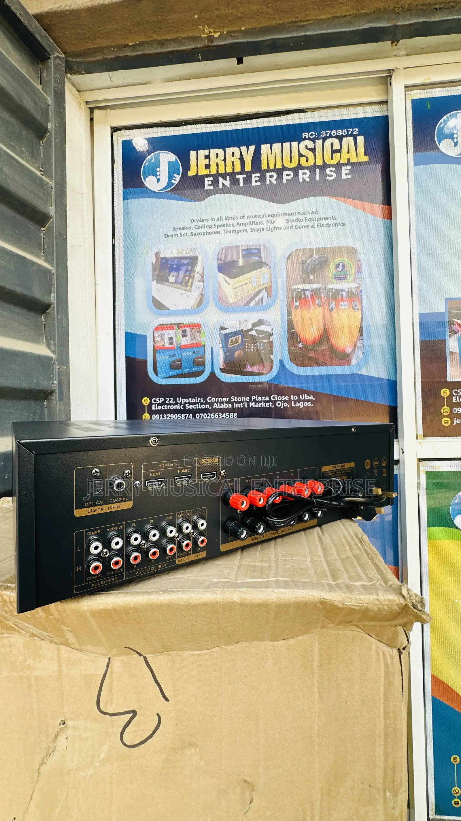 5.1 Avr Hdmi 4k Amplifier For Cinema