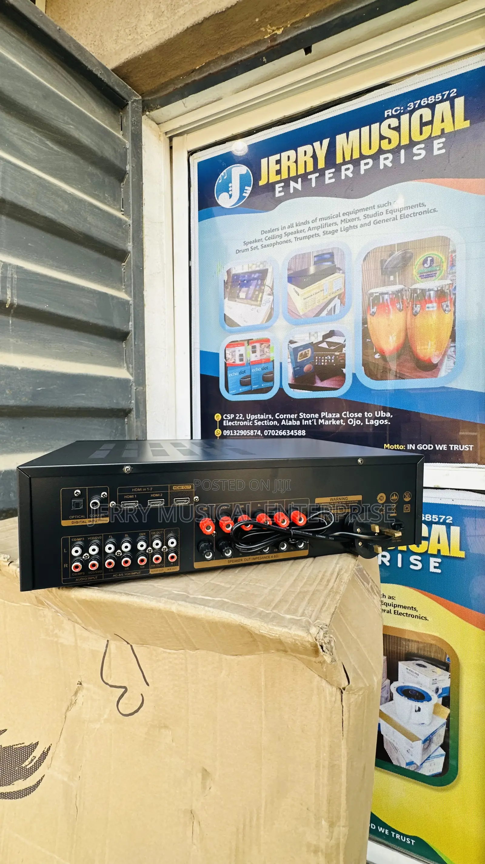 Hdmi Amplifier For Cinema With 4k And Surround Sound