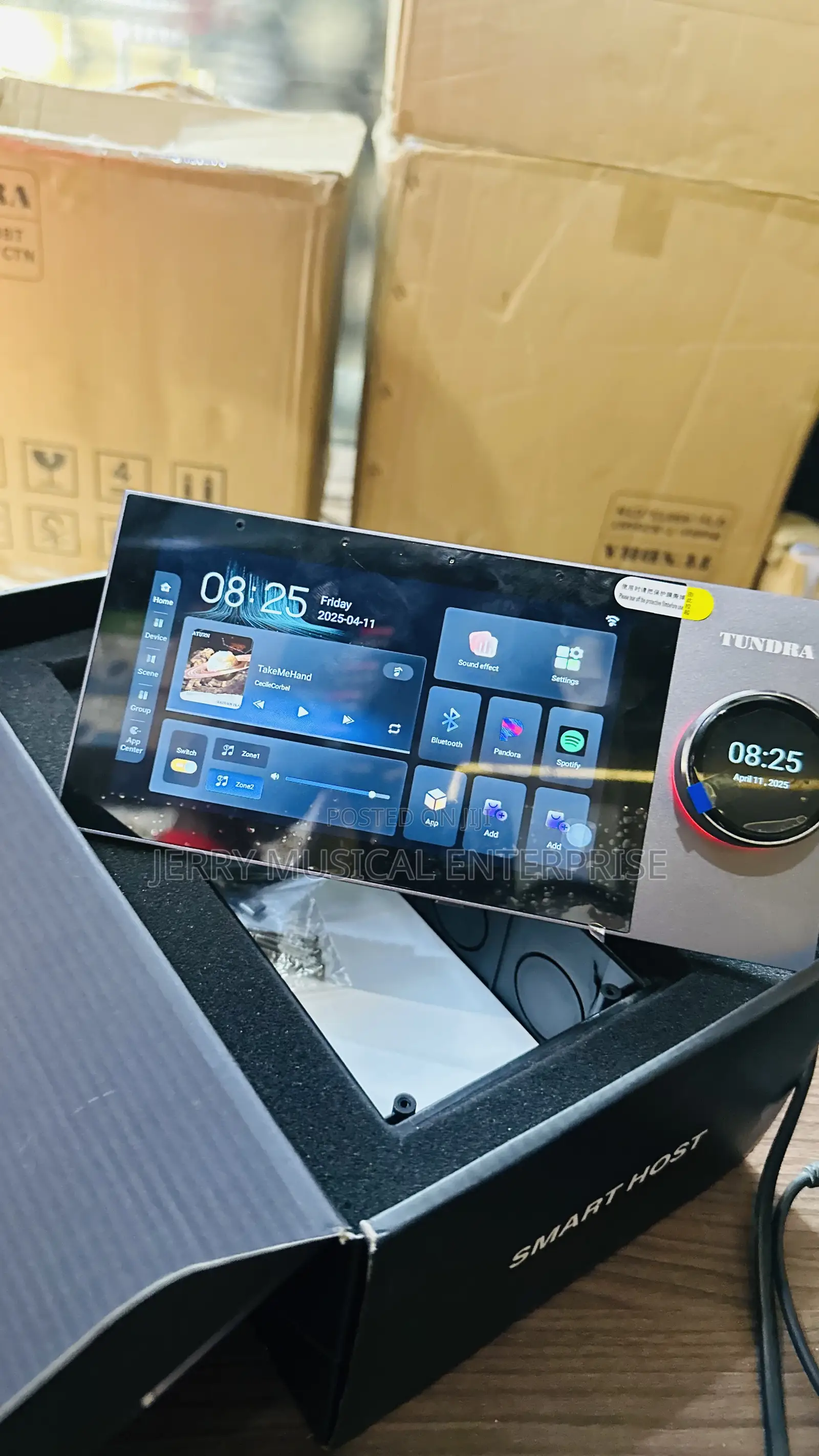 7inches Nob Compatible With Alexa And Tuya With 2zones Stream Zones
