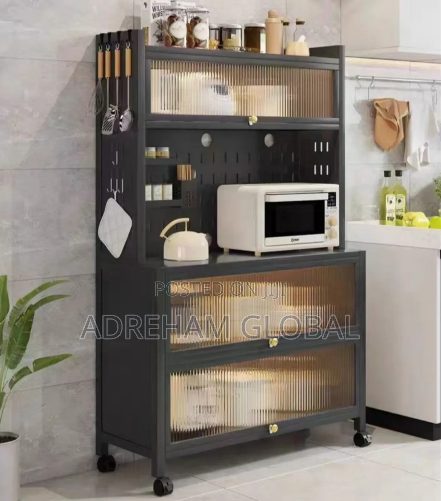 Complete Kitchen Rack/Cabinet 
154*40*80cm