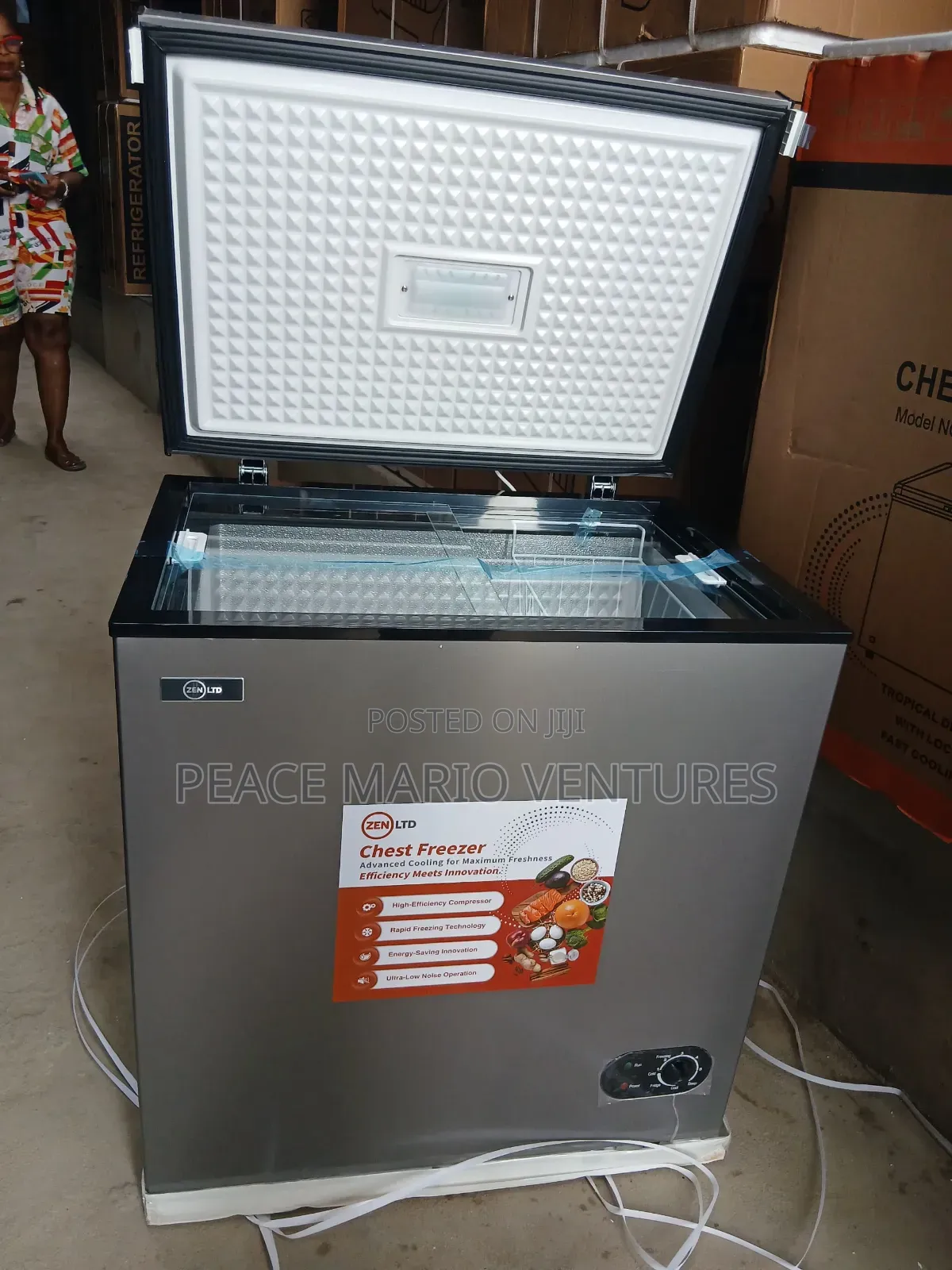 Zen Ltd Original Deep Freezer 150litres With 2years Warranty
