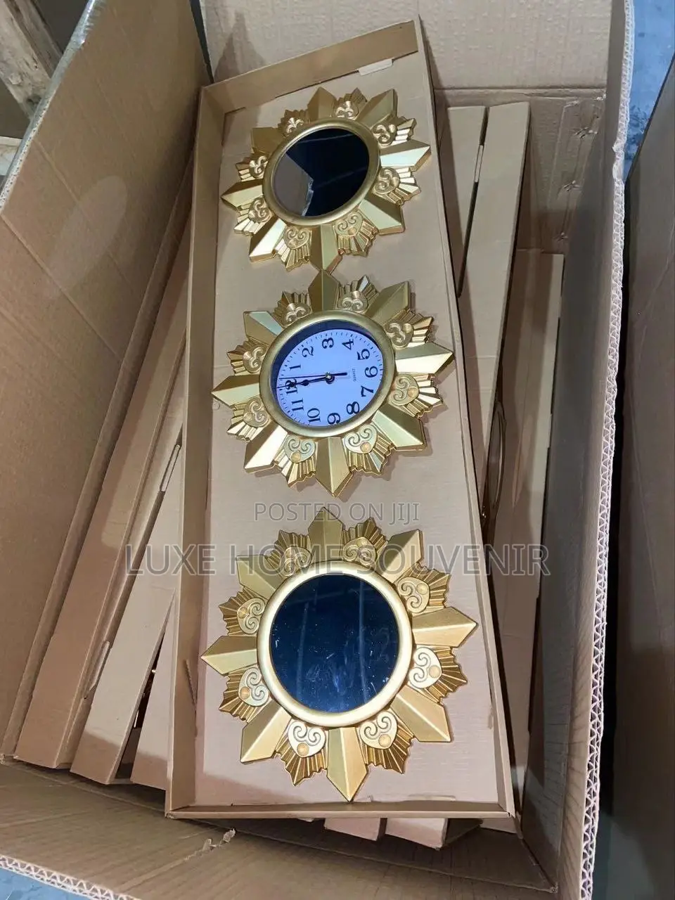 3 in 1 Wall Clock With Mirror