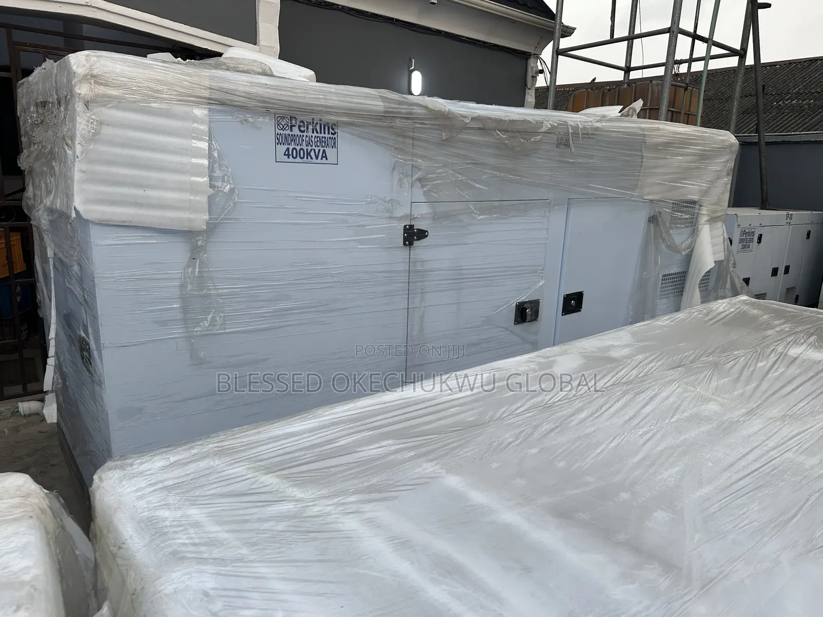 400kva Perkins Gas Soundproof Generator Direct Uk With Warranty