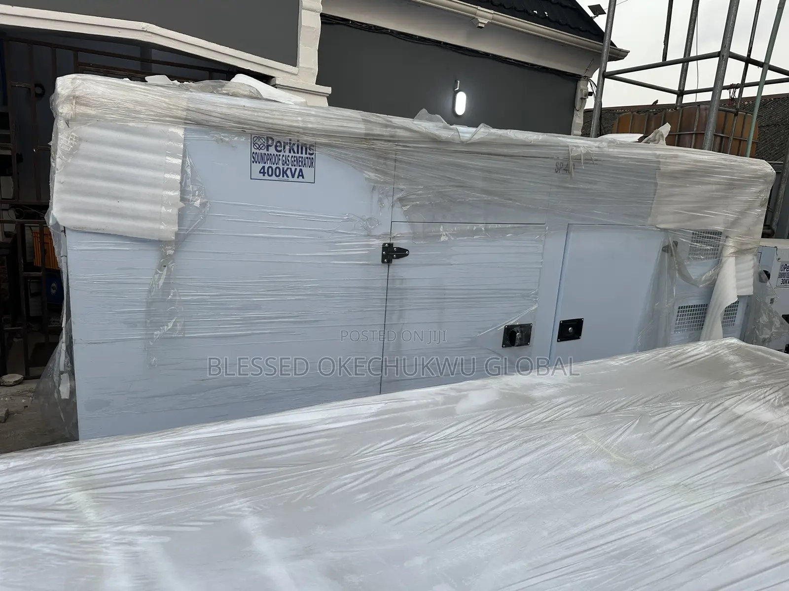 400kva Perkins Gas Soundproof Generator Direct Uk With Warranty